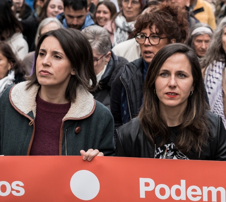 Belarra y Montero aterrizan en la campaña andaluza sin foto con Maíllo ni los principales socios de Por Andalucía