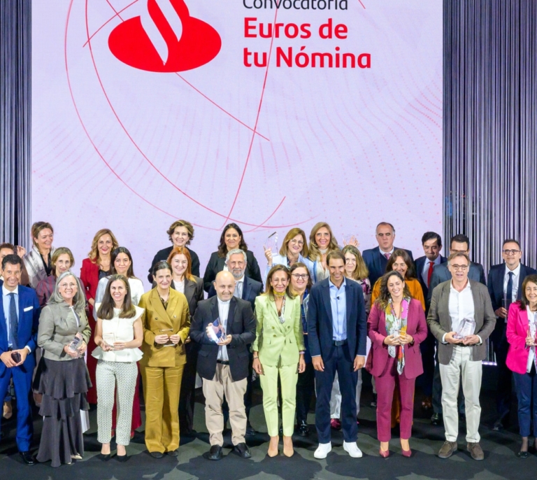 “Euros de tu Nómina”: Santander consolida una red solidaria con impacto real en miles de personas