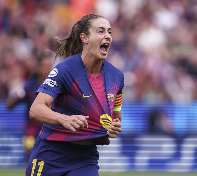 Alexia Putellas vuelve a coronarse como la mejor futbolista de Europa en la Champions
