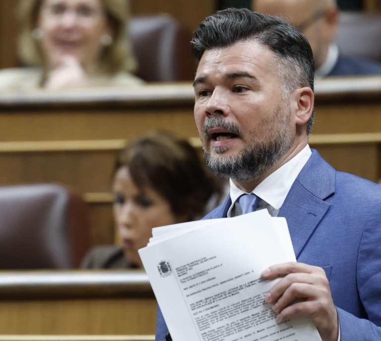 Rufián: "Estoy jodido. Tengo un enorme afecto a Zapatero"