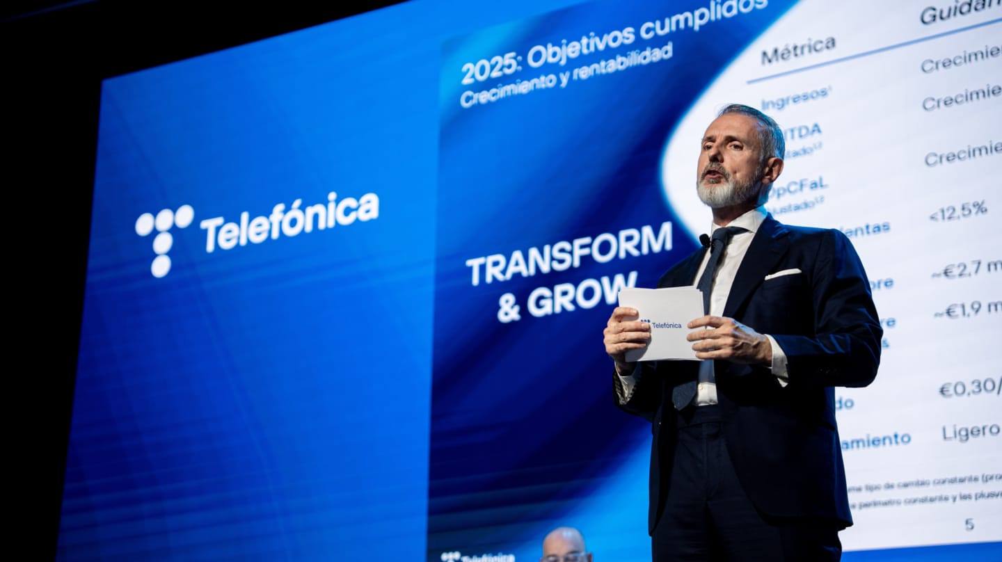 Telefónica encadena tres semanas al alza en Bolsa impulsada por la presentación de sus resultados trimestrales