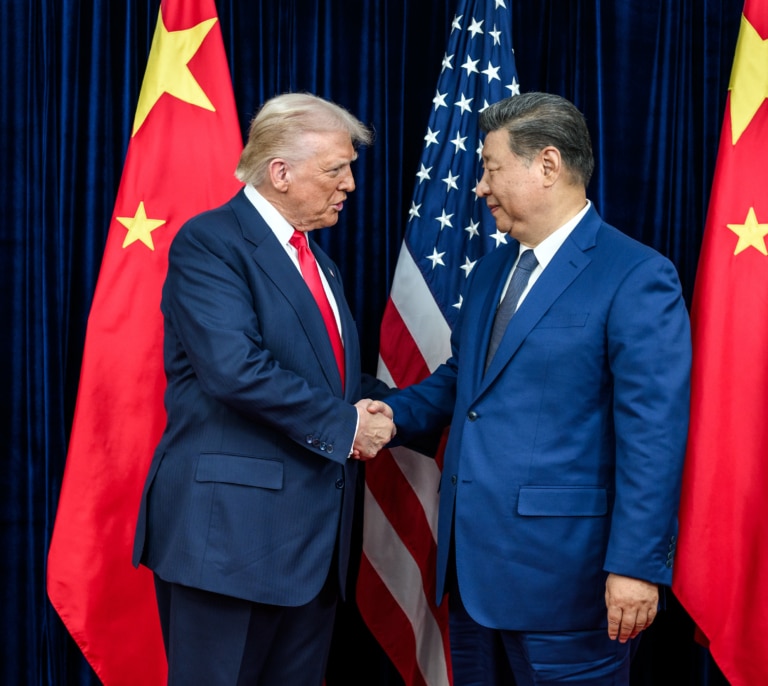 Donald Trump llega a Pekín: las claves de su encuentro con Xi Jinping