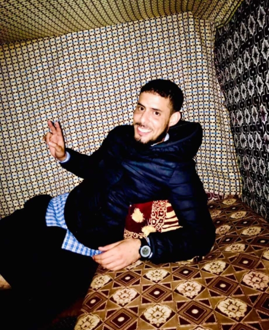 El activista saharaui Daha Mohamed Fadal Lahbib, en una imagen compartida por la familia