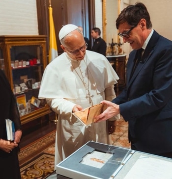 Salvador Illa agradece al Papa León XIV su "sensibilidad hacia Cataluña" en [...]