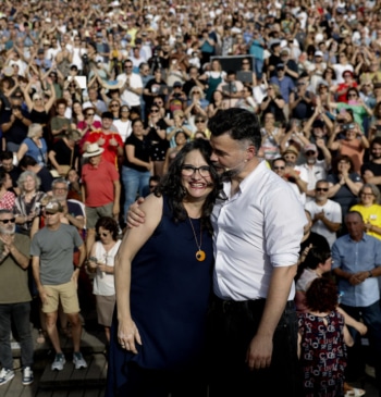 Oltra y Rufián piden 'inteligencia' para la unión de la izquierda: "Es [...]