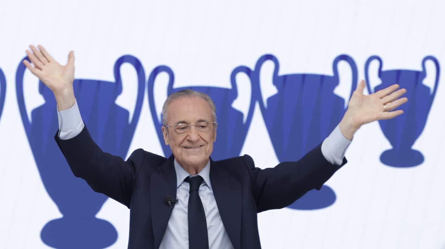 Florentino Pérez gana las elecciones a la presidencia del Real Madrid