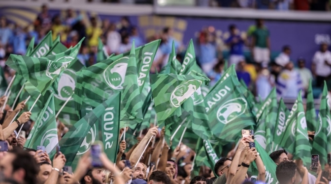 El motivo por el que la bandera de Arabia Saudí no puede tocar el suelo en el Mundial 2026