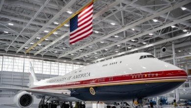 Trump presenta el nuevo 'Air Force One' que le regaló Qatar: "Es el avión más lujoso del mundo"