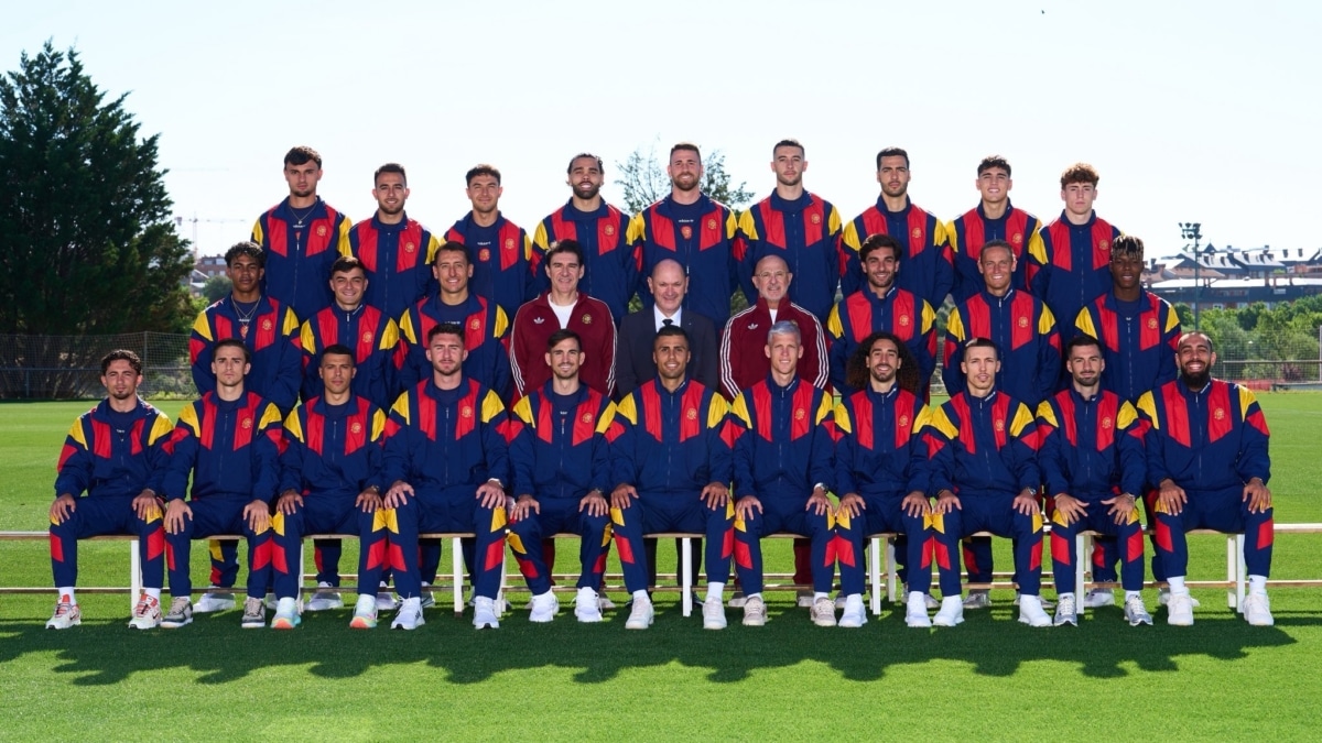 Imagen de la selección española antes de empezar el Mundial 2026