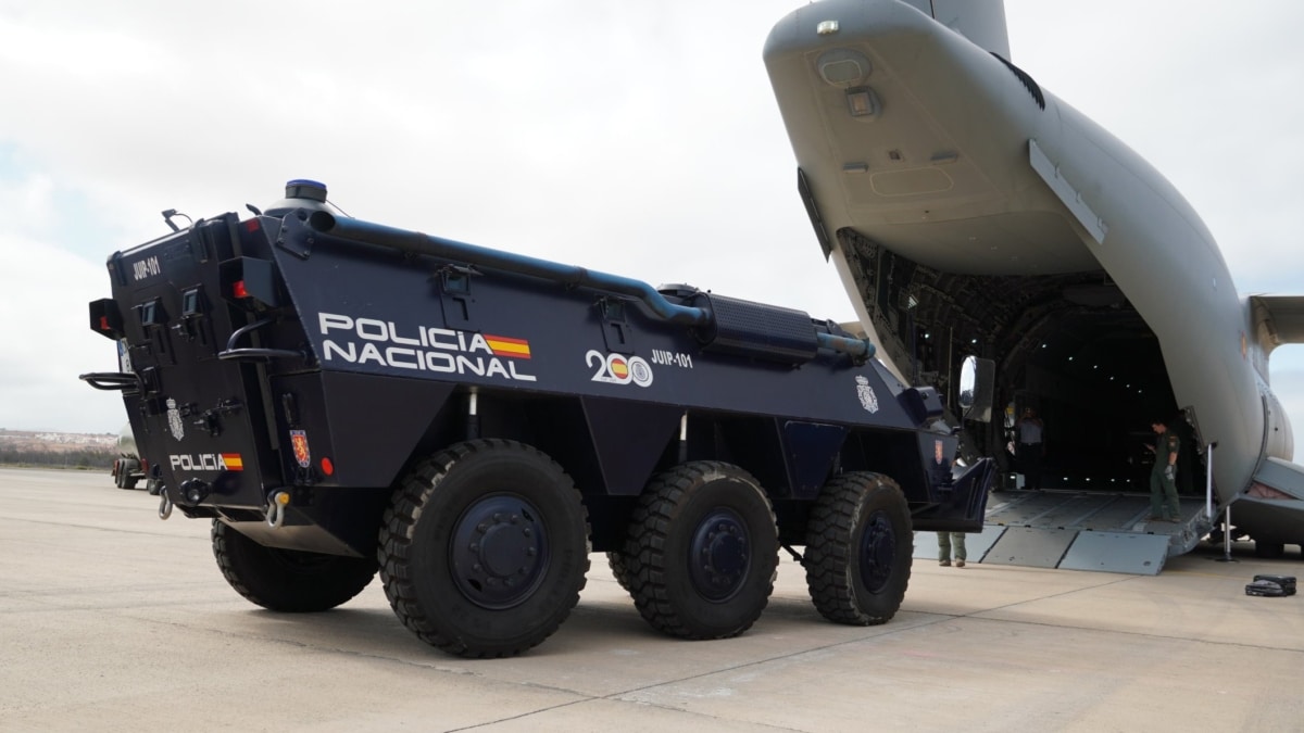 Avión A400M del Ejército del Aire