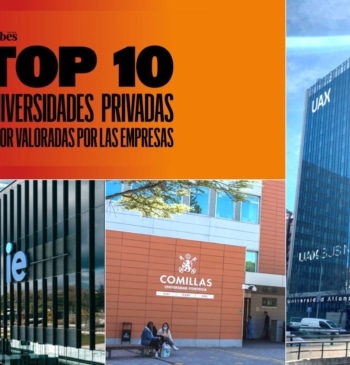 IE University, UAX y Pontificia Comillas lideran la lista de las universidades [...]