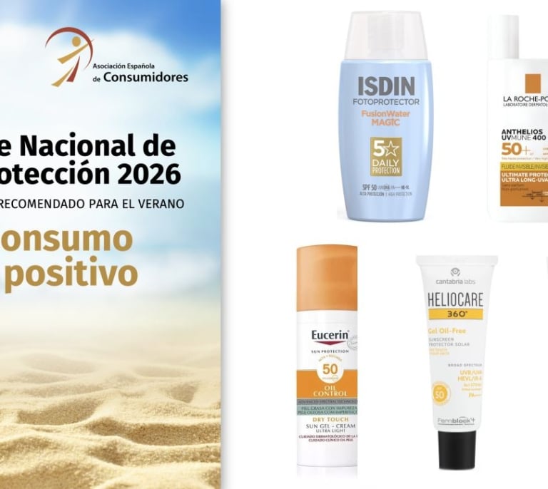 El informe de fotoprotección 2026 de la Asociación Española de Consumidores reconoce a ISDIN como líder en protección facial diaria