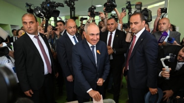 El candidato proeuropeo gana las elecciones en Armenia a pesar de la presión de Rusia