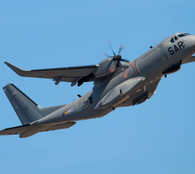 El Ejército del Aire recibe un avión C295 que podrá operar en Canarias contra el narcotráfico y la inmigración ilegal