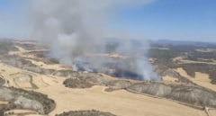 El incendio declarado en Tamarite (Huesca) alcanza las 1.000 hectáreas y deja varios pueblos desalojados