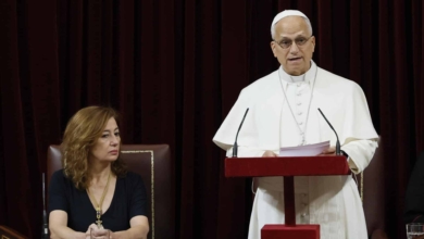 El Papa critica en el Congreso el aborto y el rearme y defiende la inmigración y los valores de la familia