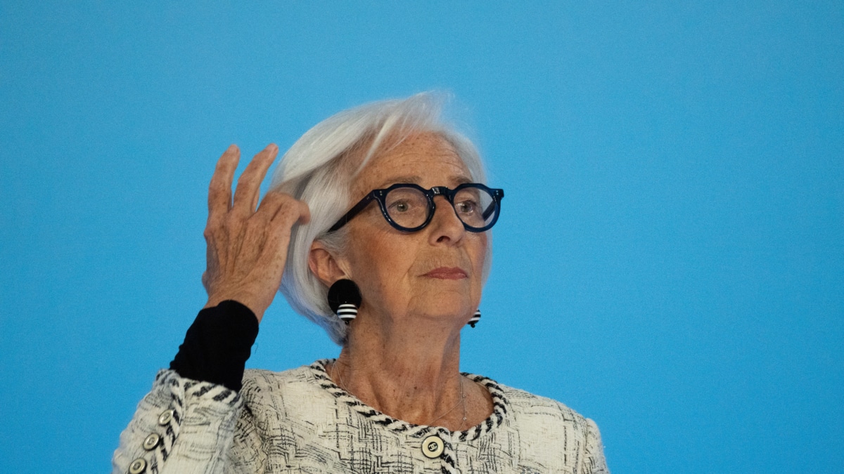 La presidenta del BCE, Christine Lagarde