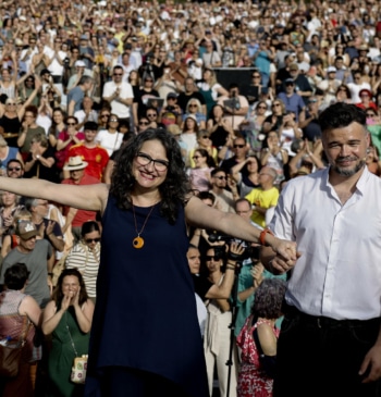 Rufián y Mónica Oltra reclaman una izquierda unida ante el próximo ciclo [...]