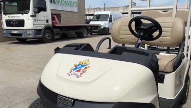 Un buggy de golf eléctrico y con asientos de cuero: así es el curioso papamóvil que León XIV utilizará en Madrid