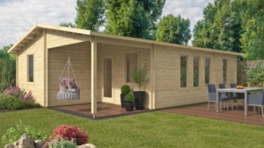 Cuesta 24.000 euros, tiene tres dormitorios y porche: así es la casa prefabricada que arrasa en España