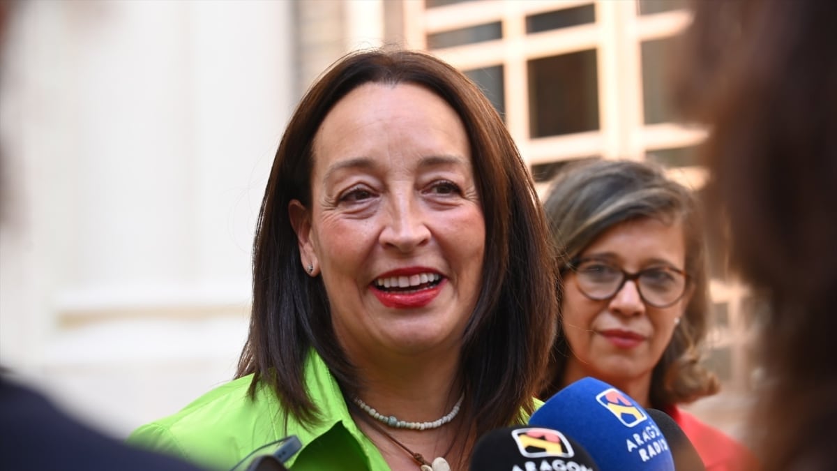 La consejera de Educación, Ciencia y Universidades de Aragón, Carmen Susín.