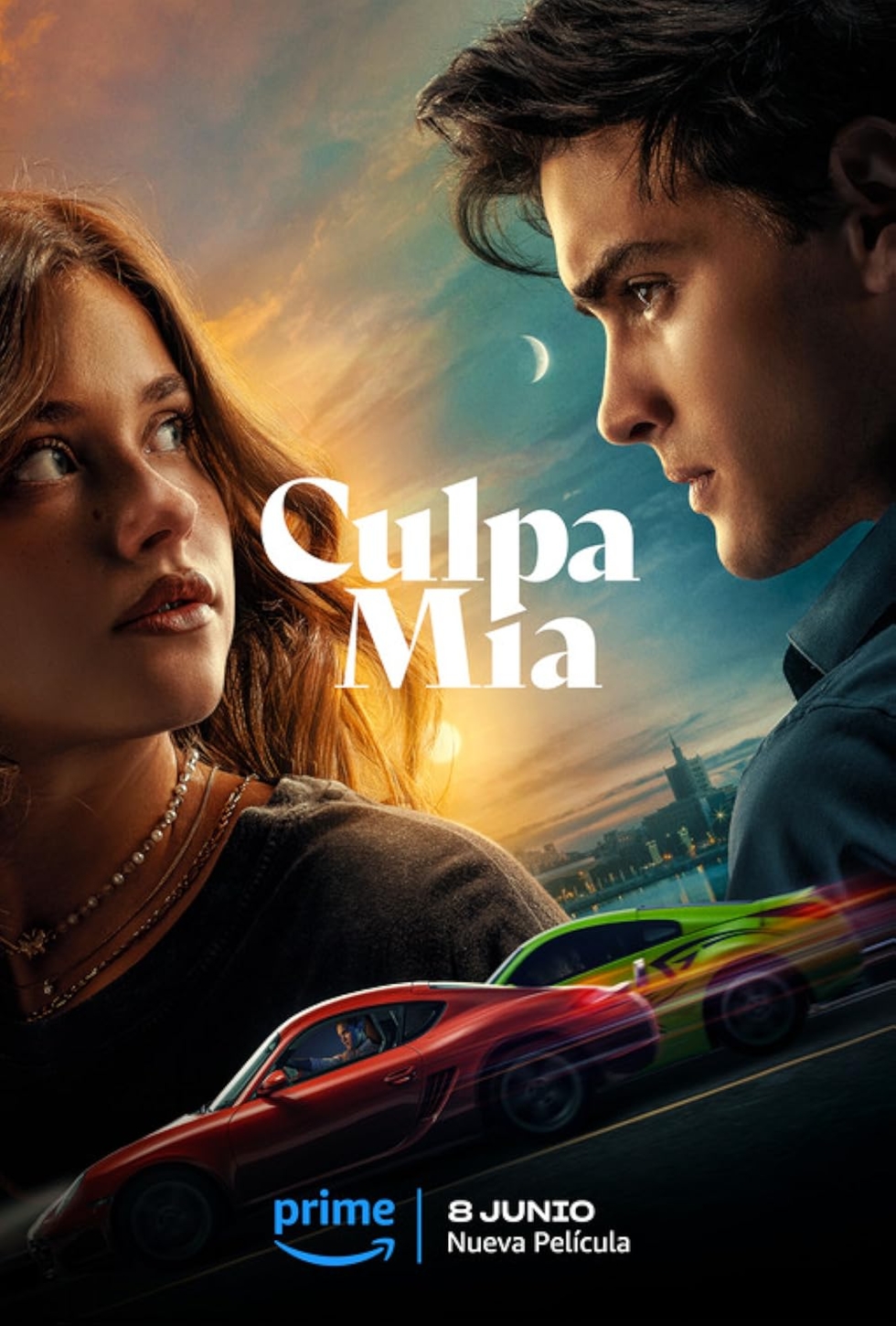 Cartel promocional de Culpa mía (2023).