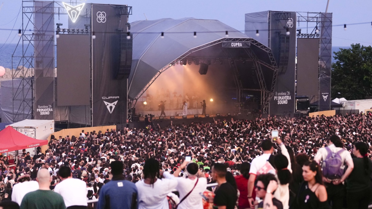 Tercera jornada del festival Primavera Sound, este sábado en Barcelona.
