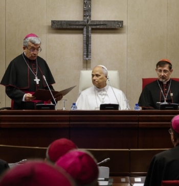 El menú de Lhardy para la cena del papa con los obispos: [...]