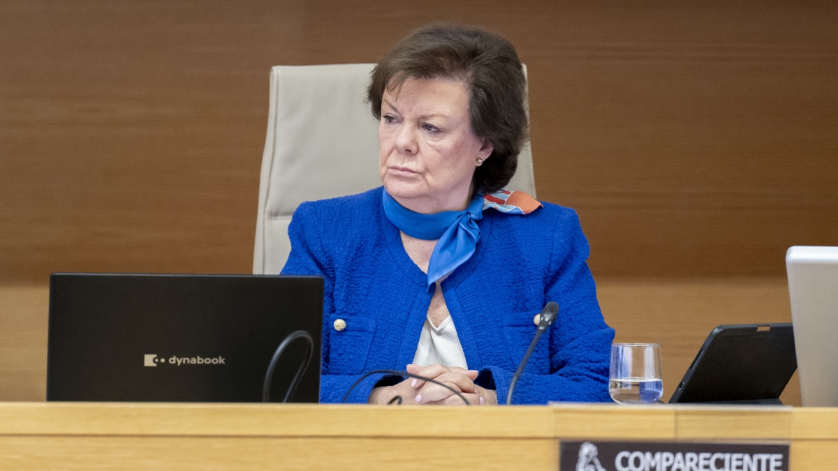 La presidenta del Tribunal de Cuentas, Enriqueta Chicano