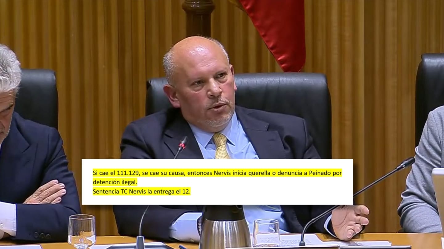 El exviceministro chavista Nervis Villalobos, en una comparecencia en el Congreso en noviembre de 2024.