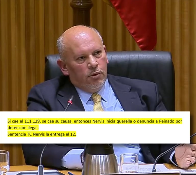 Leire quería acabar con Peinado por un supuesto informe falso de un agente de la UDEF en el caso de Nervis Villalobos