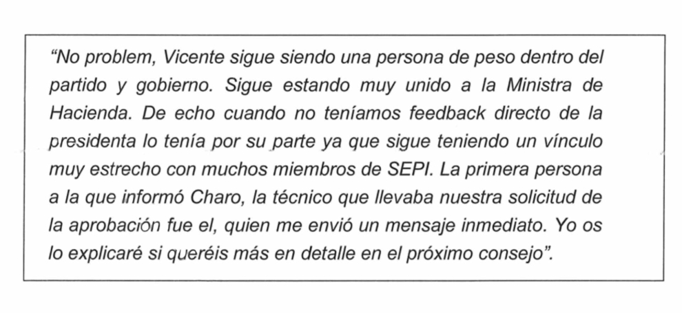 Correo enviado por Francisco Irazusta el 8 de noviembre de 2021