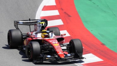 Hamilton hace historia con Ferrari en Barcelona y supera a Schumacher