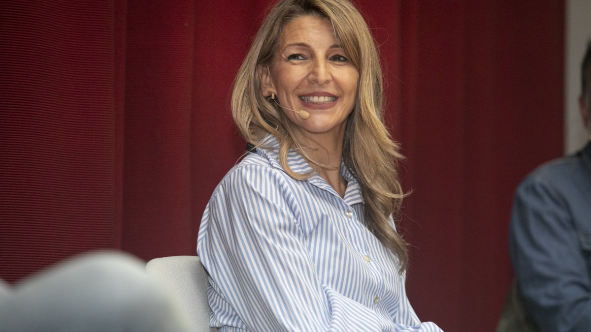 La ministra de Trabajo, Yolanda Díaz