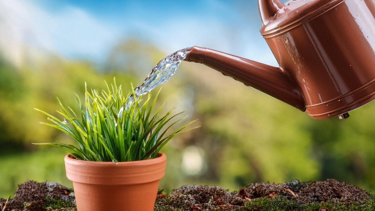 Este es el mejor momento para regar las plantas en verano