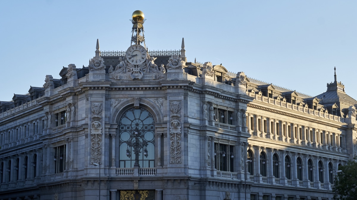 Sede del Banco de España en la madrileña plaza de Cibeles.