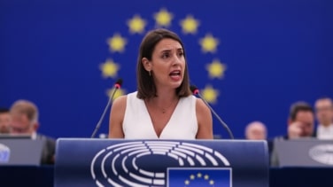 Irene Montero dedica a Trump un polémico "Happy Birthday, Mr. Genocide" en el Parlamento Europeo