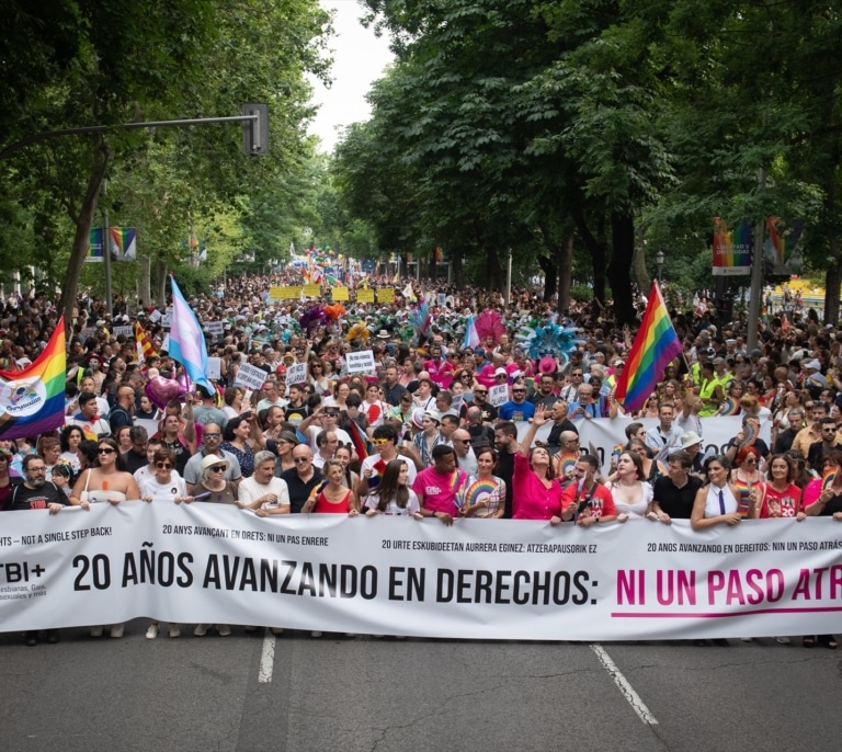 Orgullo 2026 en Madrid: calles cortadas, zonas afectadas y restricciones para circular por el centro