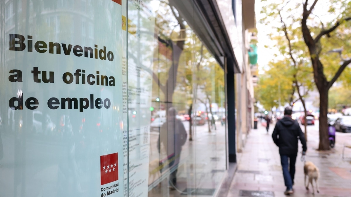 Fachada de una oficina del SEPE
