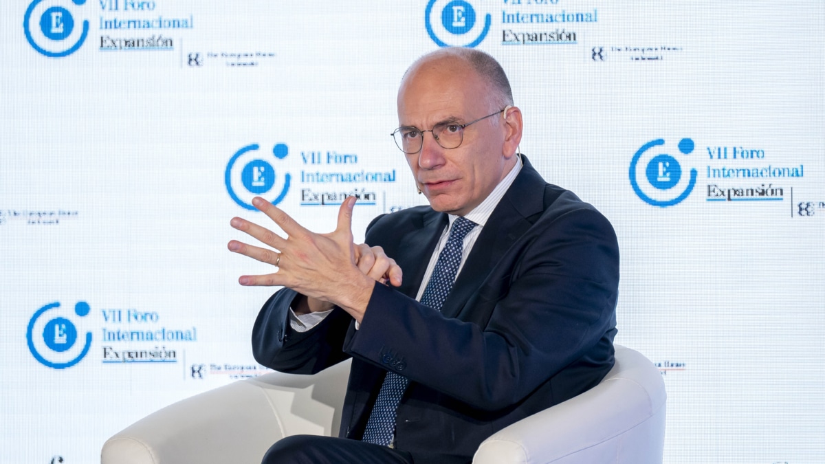 El exprimer ministro de Italia y decano de IE School of Politics, Economics, and Global Affairs de la IE University, Enrico Letta.