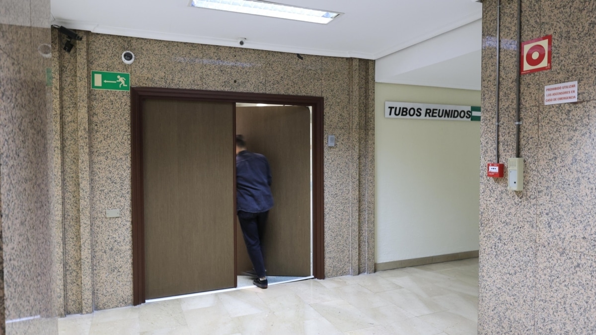 Interior de la sede de Tubos Reunidos, a 4 de junio de 2026, en Bilbao