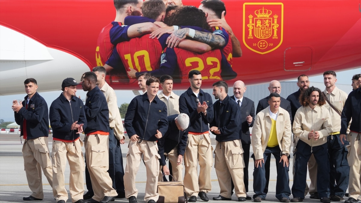 Los futbolistas de La Roja en su viaje a EE.UU
