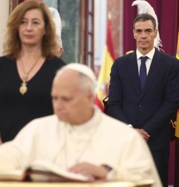 El papa es sanchista