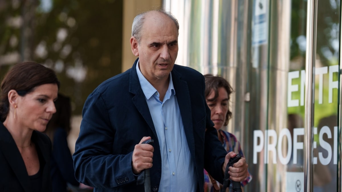 El empresario Juan Carlos Barrabés a su llegada a los Juzgados de Plaza de Castilla para la audiencia preliminar del 'caso Begoña'
