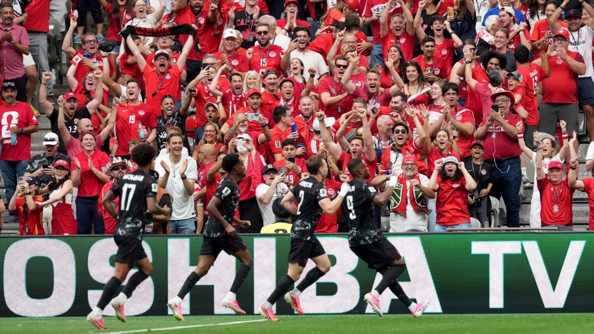 Imagen del Canadá 6 - 0 Qatar del pasado jueves