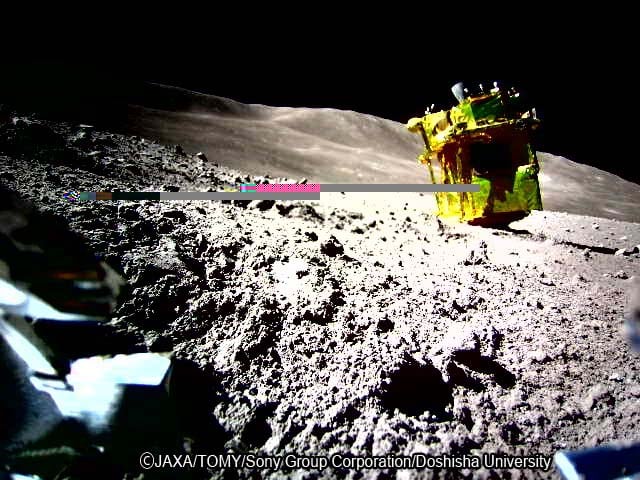 Imagen tomada por LEV-2 en la Luna.