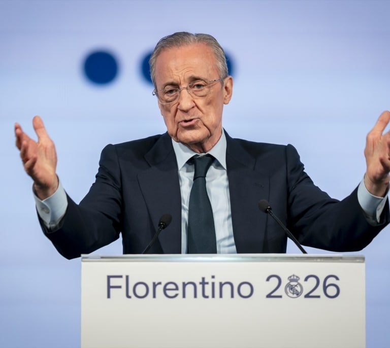 VÍDEO | Florentino Pérez apela a los éxitos de su mandato para ganar las elecciones del Real Madrid