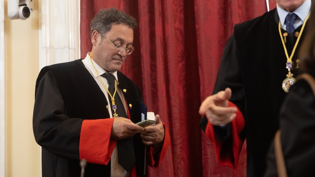 Álvaro García Ortiz en un acto en noviembre de 2024, cuando era fiscal general del Estado.