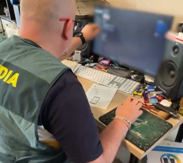 Detenido un hombre con más de 500 archivos de pornografía infantil elaborada con bebés de "extrema crudeza"