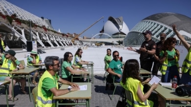 Las huelgas de funcionarios baten récord de participación en 2025